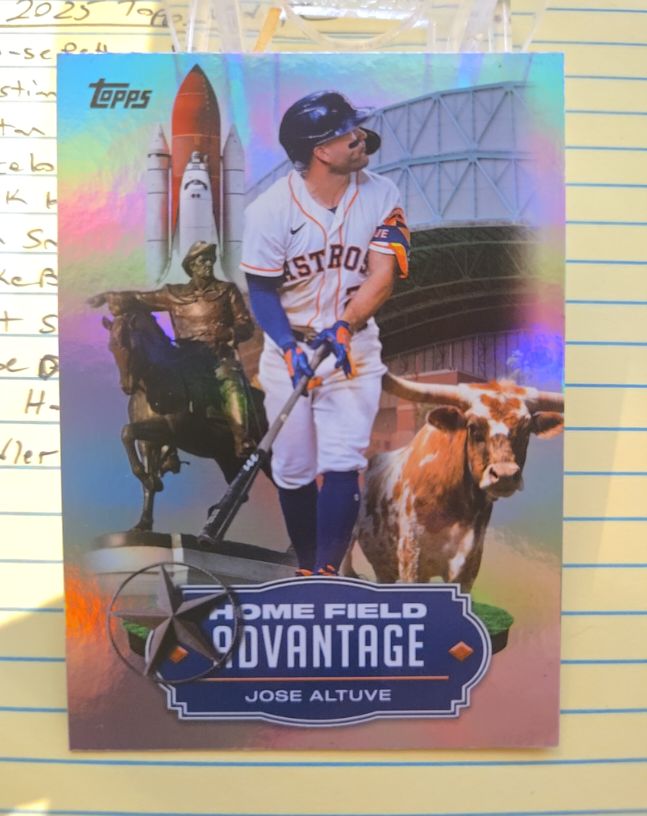 2023 Topps Series 1 #HA-10 Jose Altuve Home Field Advantage — front