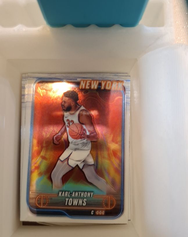 2024-25 Topps Chrome #52 Karl-Anthony Towns — front