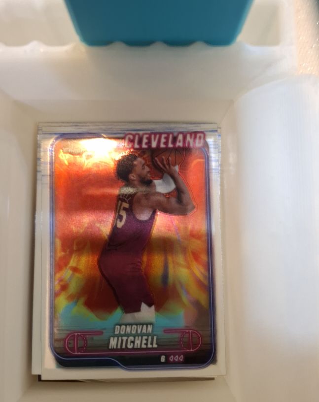 2024-25 Topps Chrome #69 Donovan Mitchell — front