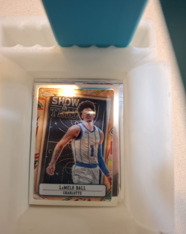 2024-25 Topps Chrome #ST-8 LaMelo Ball Show & Tell — front