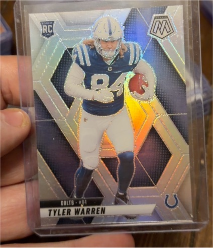 2025 Panini Mosaic #354 Tyler Warren — front