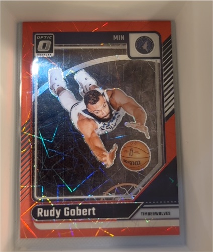 2024-25 Donruss Optic #222 Rudy Gobert — front