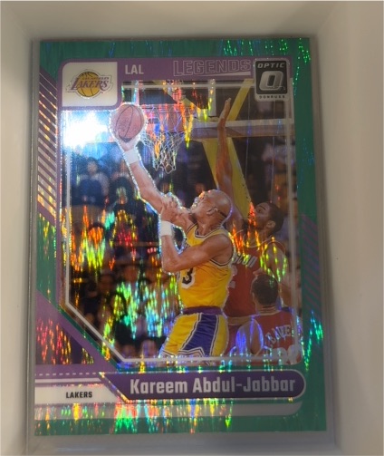 2024-25 Panini Donruss Optic #228 Kareem Abdul-Jabbar — front
