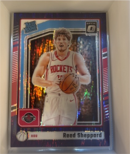 2024-25 Donruss Optic #255 Reed Sheppard — front