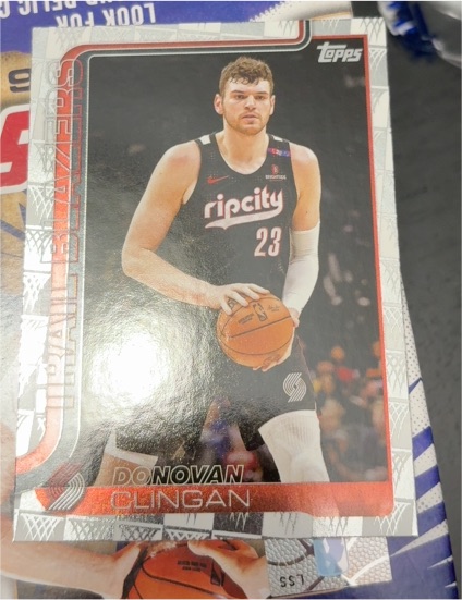 2025-26 Topps #126 Donovan Clingan — front