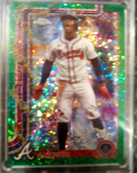 2025 Topps Holiday #HC62 Ronald Acuna Jr. — front