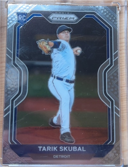 2021 Panini Prizm Rookie Card Tarik Skubal — front