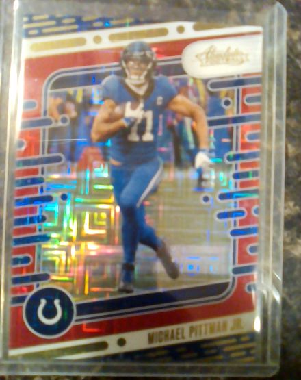 2024 Panini Absolute #45 Michael Pittman Jr. — front