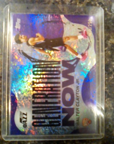 2025 Topps Generation Now #GN-18 Walter Clayton Jr — front