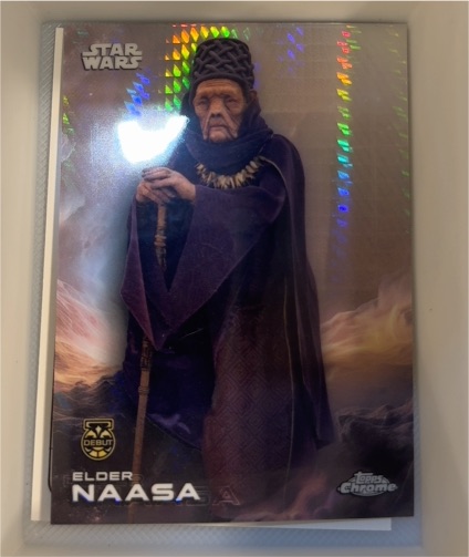 2025 Topps Chrome Star Wars #37 Elder Naasa — front