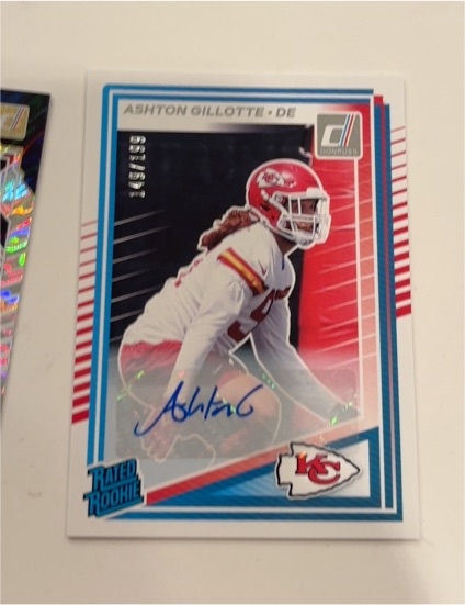 2025 Donruss #353 Ashton Gillotte Rated Rookie — front