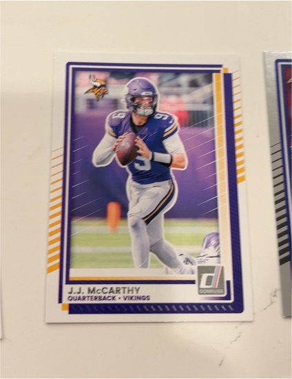 2025 Donruss #57 J.J. McCarthy — front
