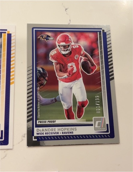 2025 Donruss #244 DeAndre Hopkins — front