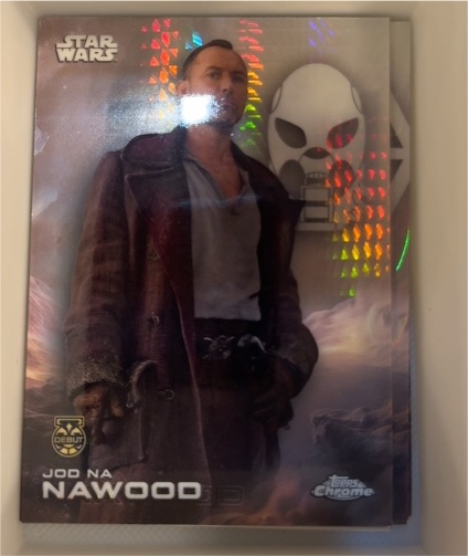 2025 Topps Chrome Star Wars #3 Jod Na Nawood — front