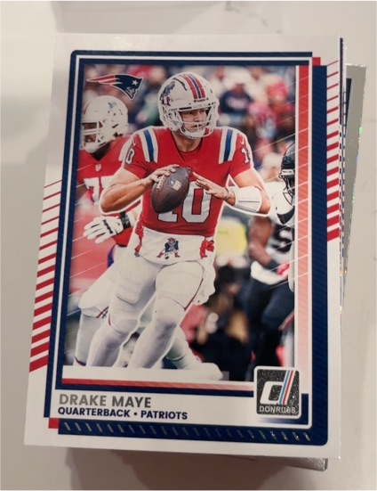 2025 Donruss #58 Drake Maye — front