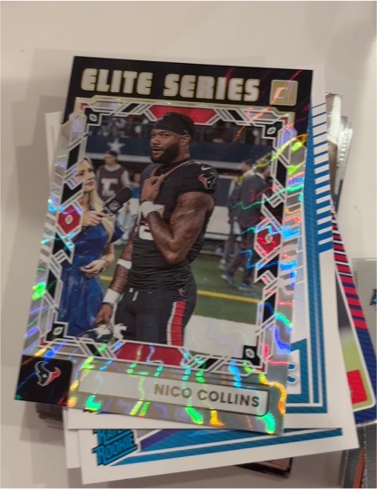 2025 Panini Donruss Elite Series #TES-NCO Nico Collins — front