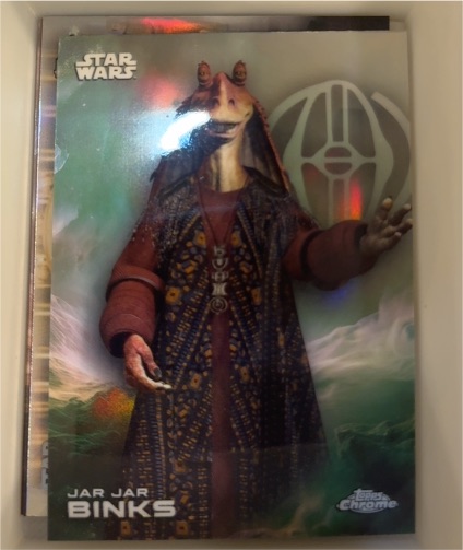 2025 Topps Chrome Star Wars #63 Jar Jar Binks — front