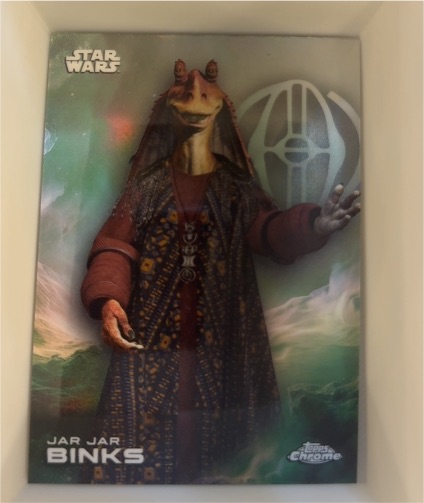 2025 Topps Chrome Star Wars #63 Jar Jar Binks — front
