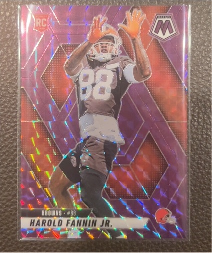 2025 Panini Mosaic #384 Harold Fannin Jr. — front