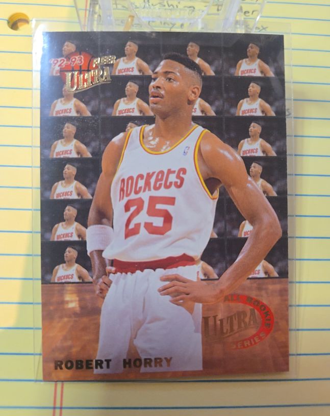 1992-93 Fleer Ultra All Rookie Series #3 Robert Horry — front
