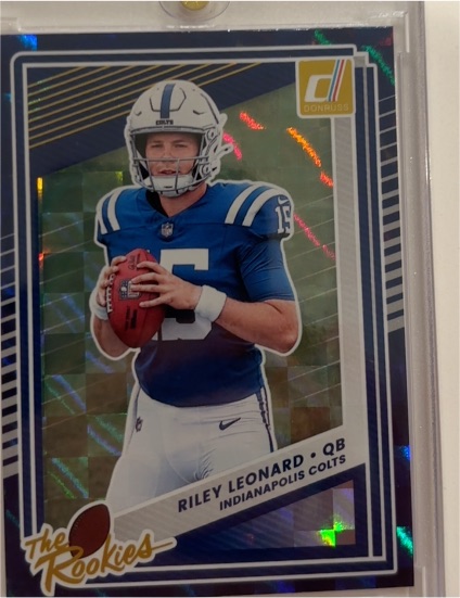 2025 Donruss The Rookies #28 Riley Leonard — front