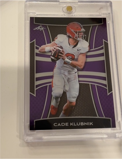 2025 Leaf Metal #B-24 Cade Klubnik — front