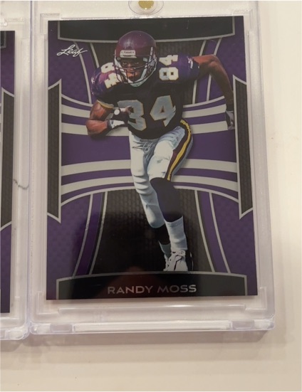 2024 Leaf Metal #B-145 Randy Moss — front