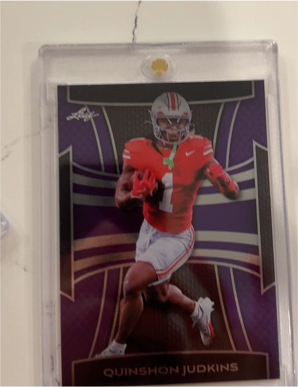 2025 Leaf Metal #B-143 Quinshon Judkins — front