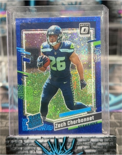 2023 Donruss Optic #294 Zach Charbonnet — front