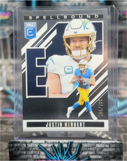 2025 Panini Donruss Elite Spellbound #35 Justin Herbert — front
