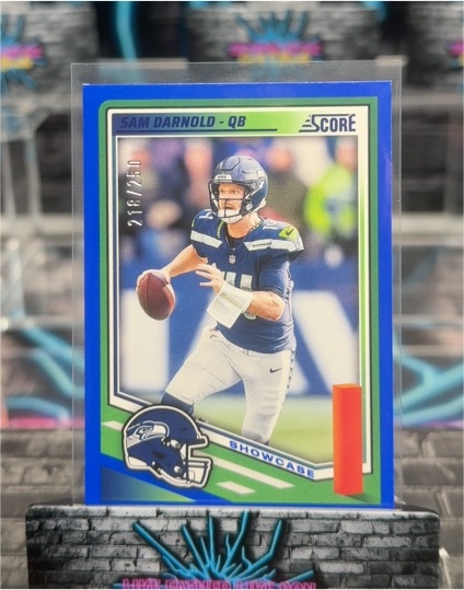 2025 Panini Score #40 Sam Darnold — front