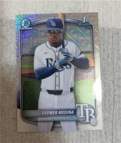 2025 Bowman Chrome #BCP-175 Raymer Medina — front