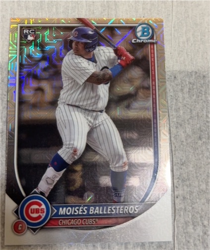 2025 Bowman Chrome #42 Moises Ballesteros — front