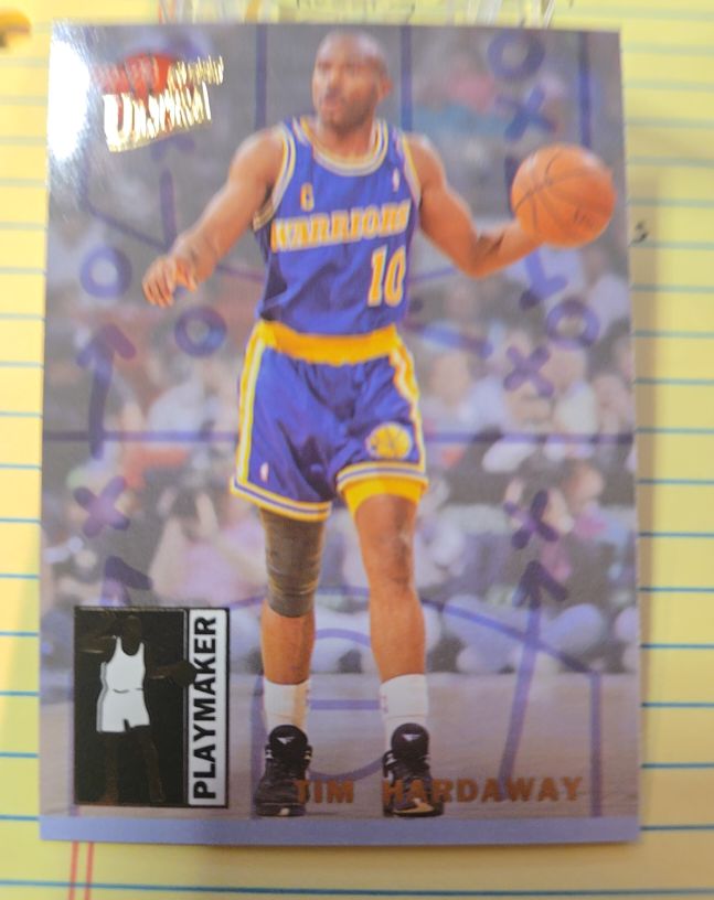 1992-93 Fleer Ultra #3 Tim Hardaway Playmaker — front