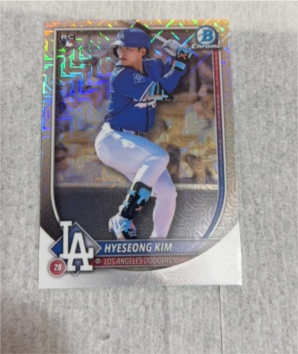 2025 Bowman Chrome #2 Hyeseong Kim — front