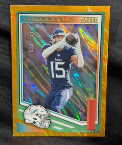 2025 Panini Score #29 Nick Westbrook-Ikhine — front