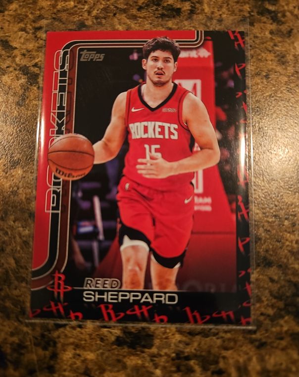 2025-26 Topps #178 Reed Sheppard — front