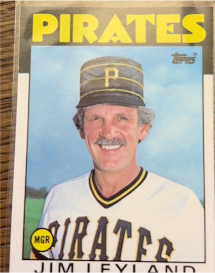 1986 Topps Traded #66T Jim Leyland — front