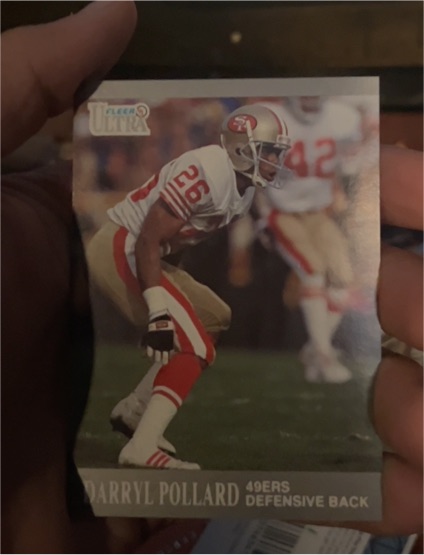 1991 Fleer Ultra #252 Darryl Pollard — front