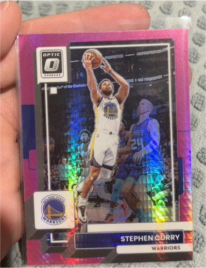 2022-23 Panini Donruss Optic #96 Stephen Curry — front