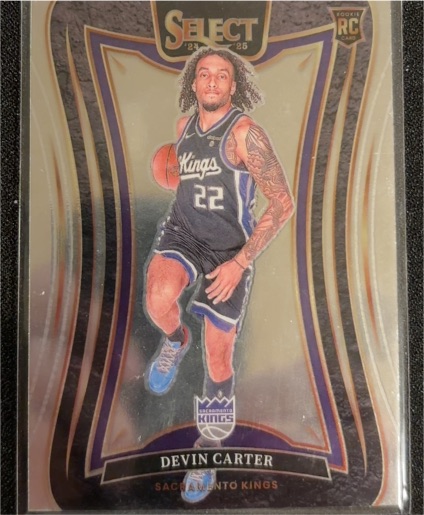 2024-25 Panini Select Mezzanine Level #381 Devin Carter — front