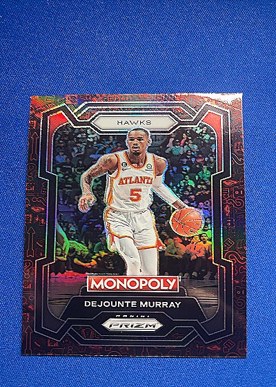 2023-24 Panini Prizm Monopoly #5 Dejounte Murray — front