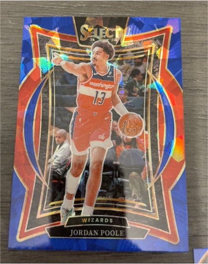2024-25 Panini Select #17 Jordan Poole — front