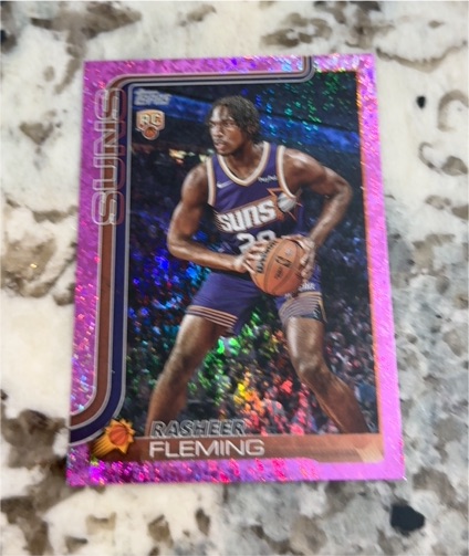2025-26 Topps #231 Rasheer Fleming — front