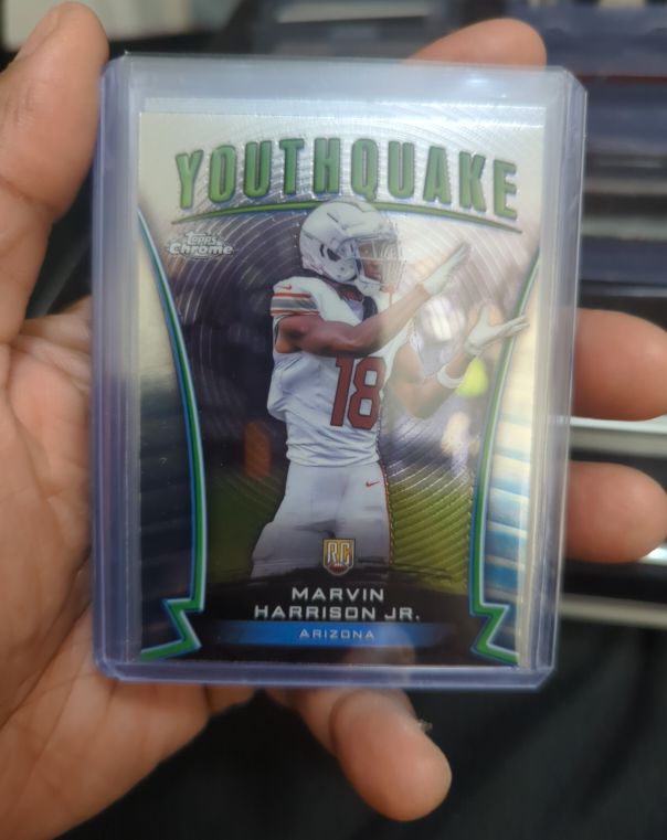 2024 Topps Chrome #Y-4 Marvin Harrison Jr. — front