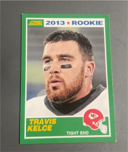 2013 Score #431 Travis Kelce — front