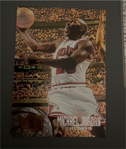 1995-96 Fleer Metal #13 Michael Jordan — front