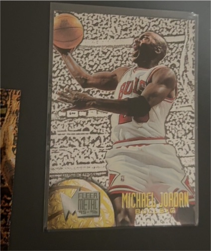 1995-96 Fleer Metal #13 Michael Jordan — front