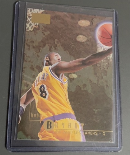 1996-97 Skybox Premium #55 Kobe Bryant Rookie Card — front
