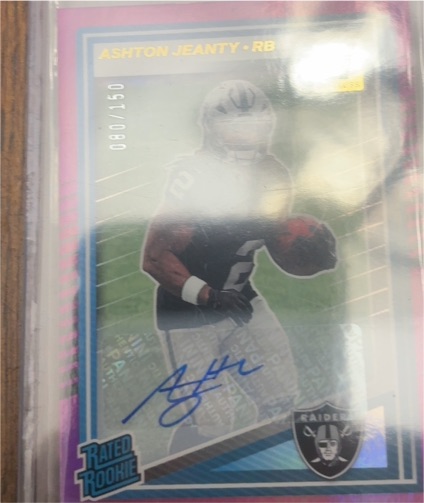 2023 Donruss Rated Rookie #080 Ashton Jeanty — front